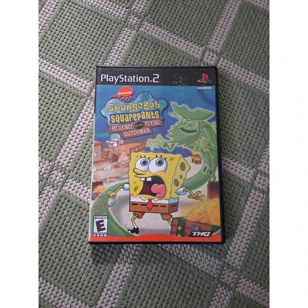 SpongeBob SquarePants: Revenge of the Flying Dutchman (PS2) with Manual Tested